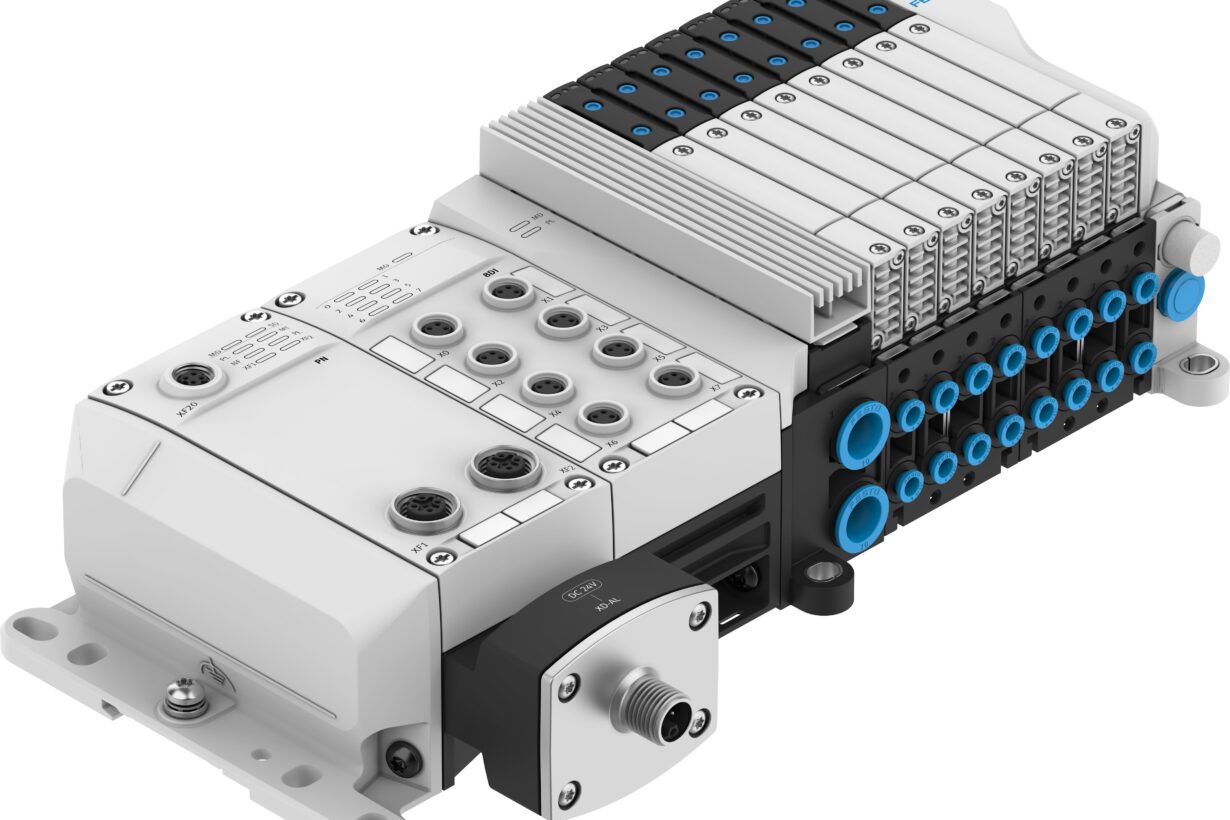 Múltiples funciones seguras bajo el techo de VTUX de Festo