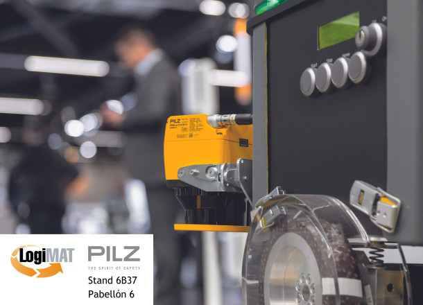 Pilz exhibirá su porfolio de soluciones de seguridad para intralogística en LogiMAT 2024