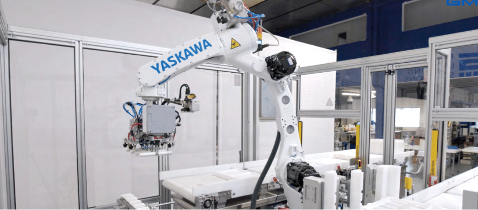 GMG implementa un robot GP12 de Yaskawa