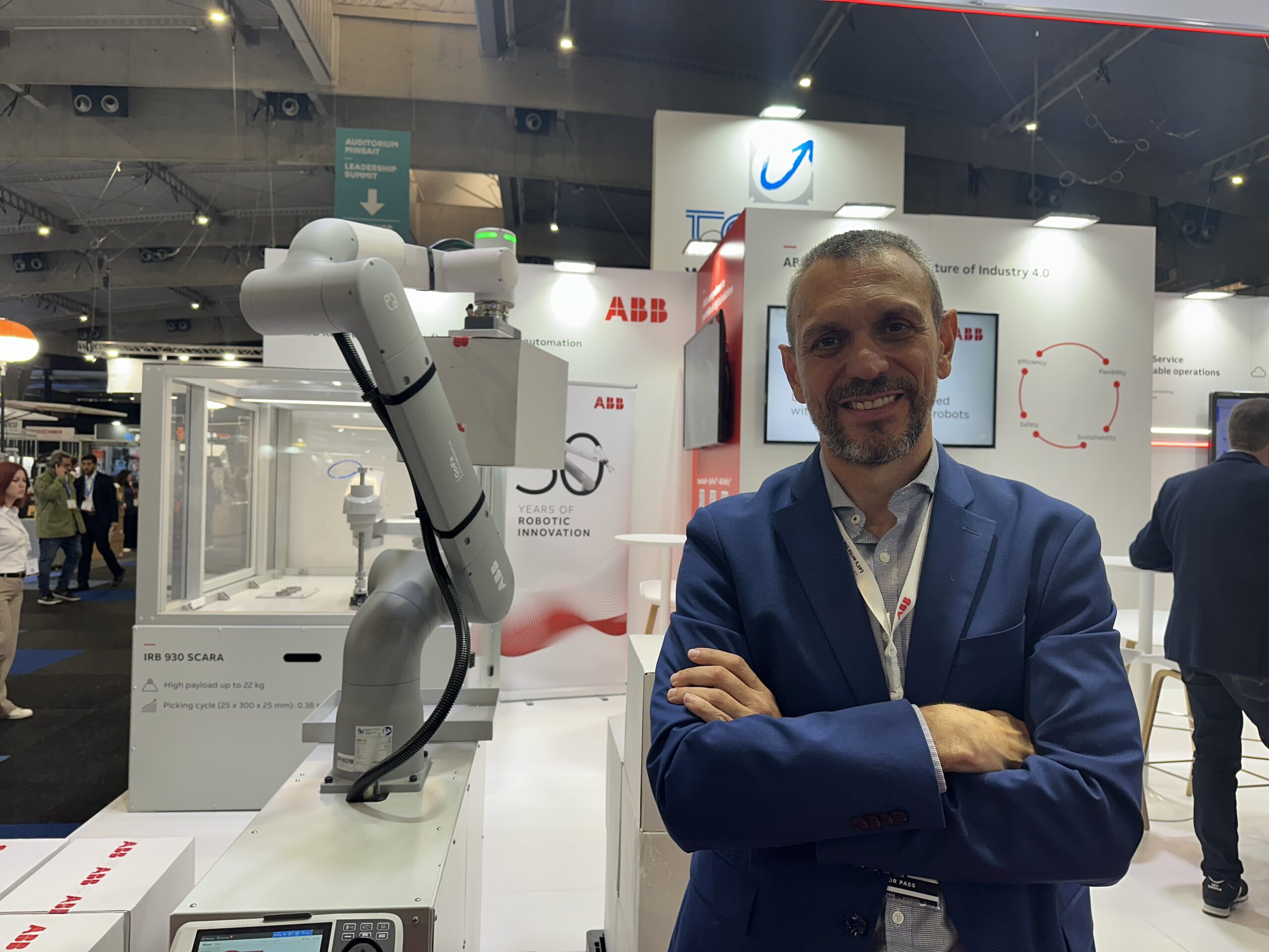 Entrevista a Sergio Martín, director general de ABB Robotics