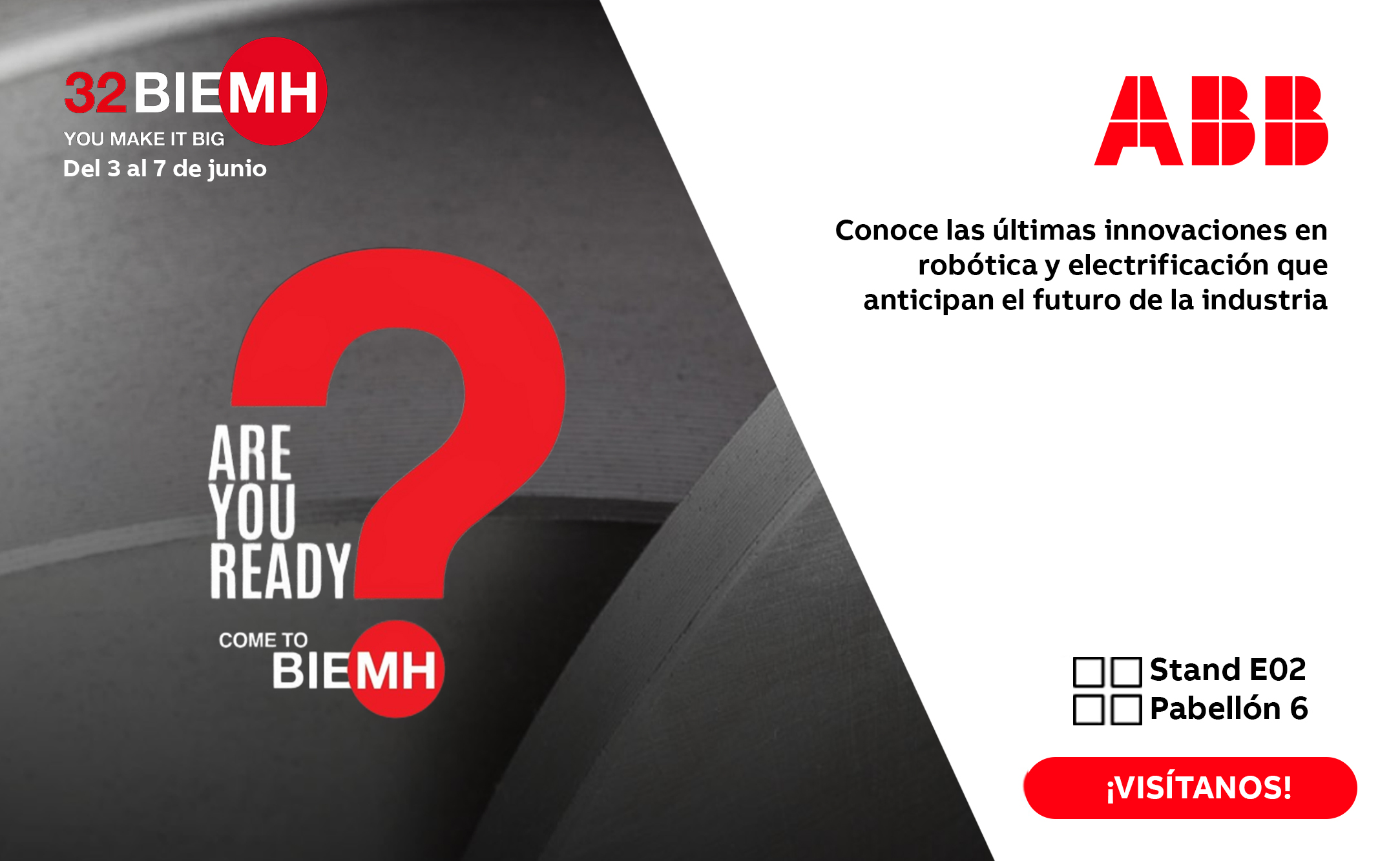 ABB presenta en BIEMH 2024 lo último en robótica y electrificación