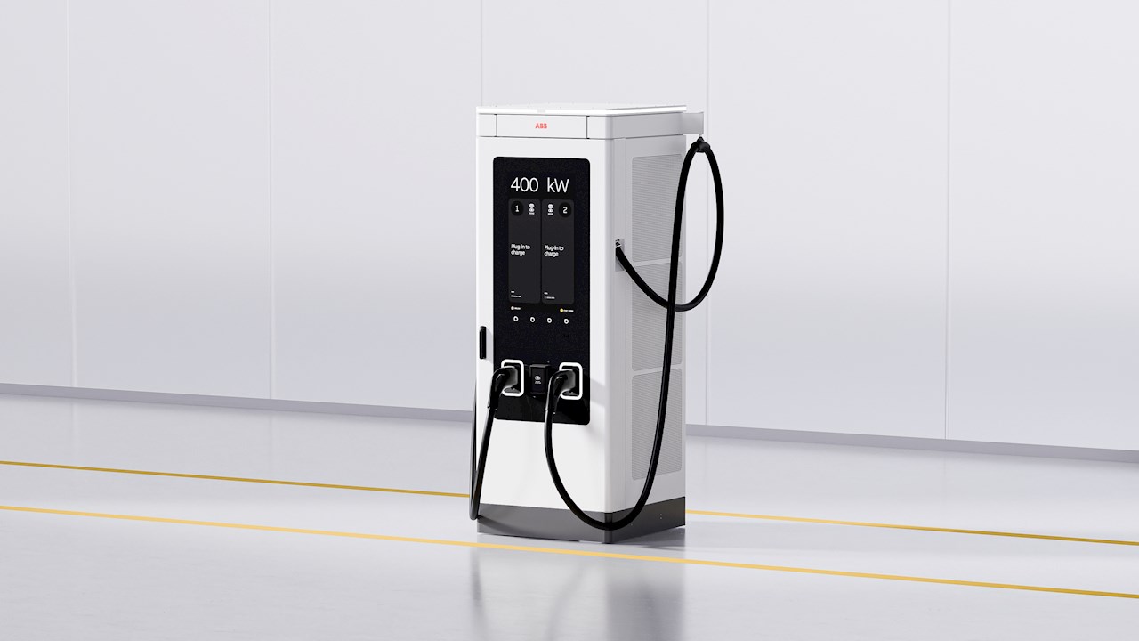 Nuevo cargador todo en uno ABB E-mobility A400