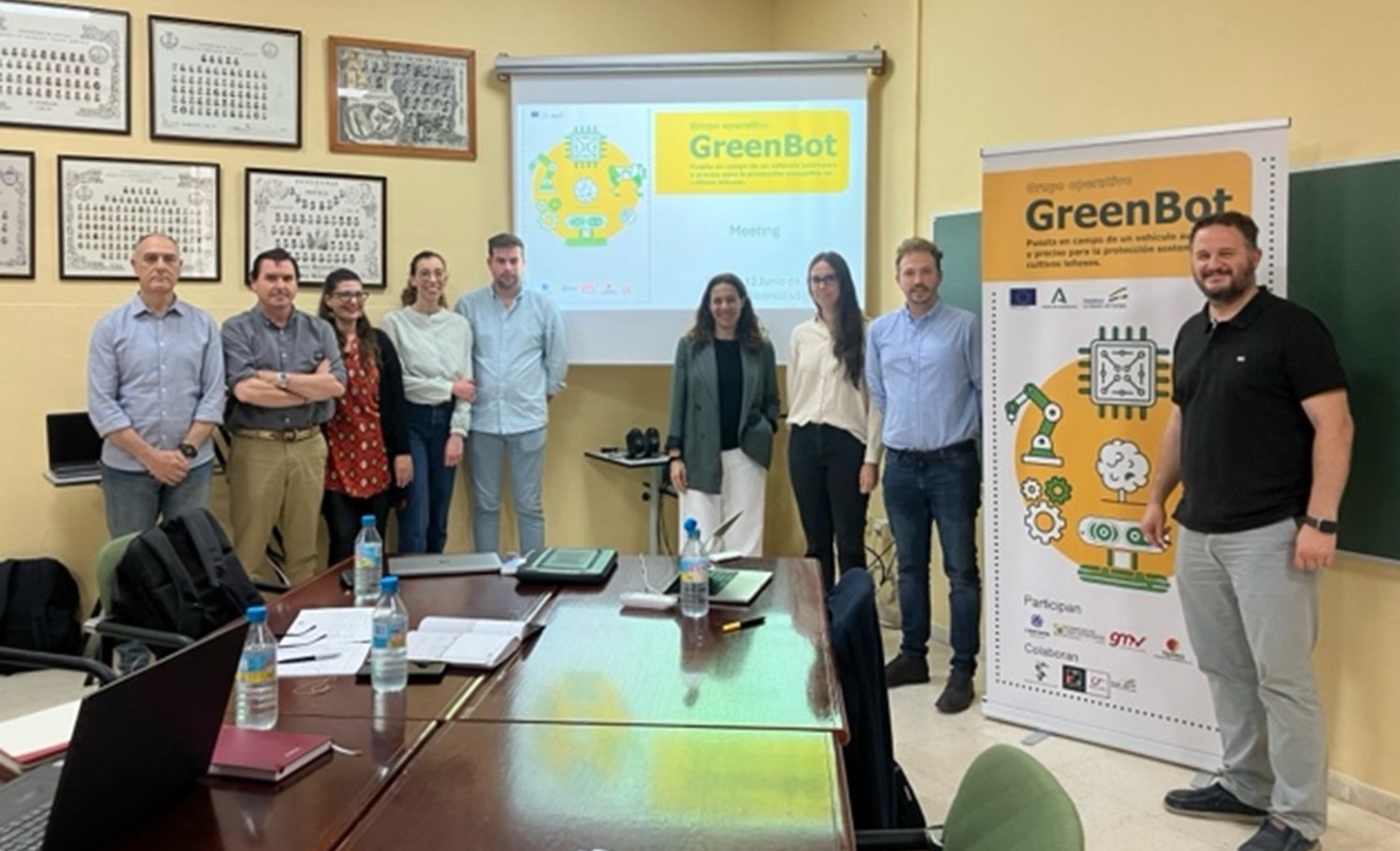Proyecto Greenbot vehículo autónomo para la protección de cultivos leñosos