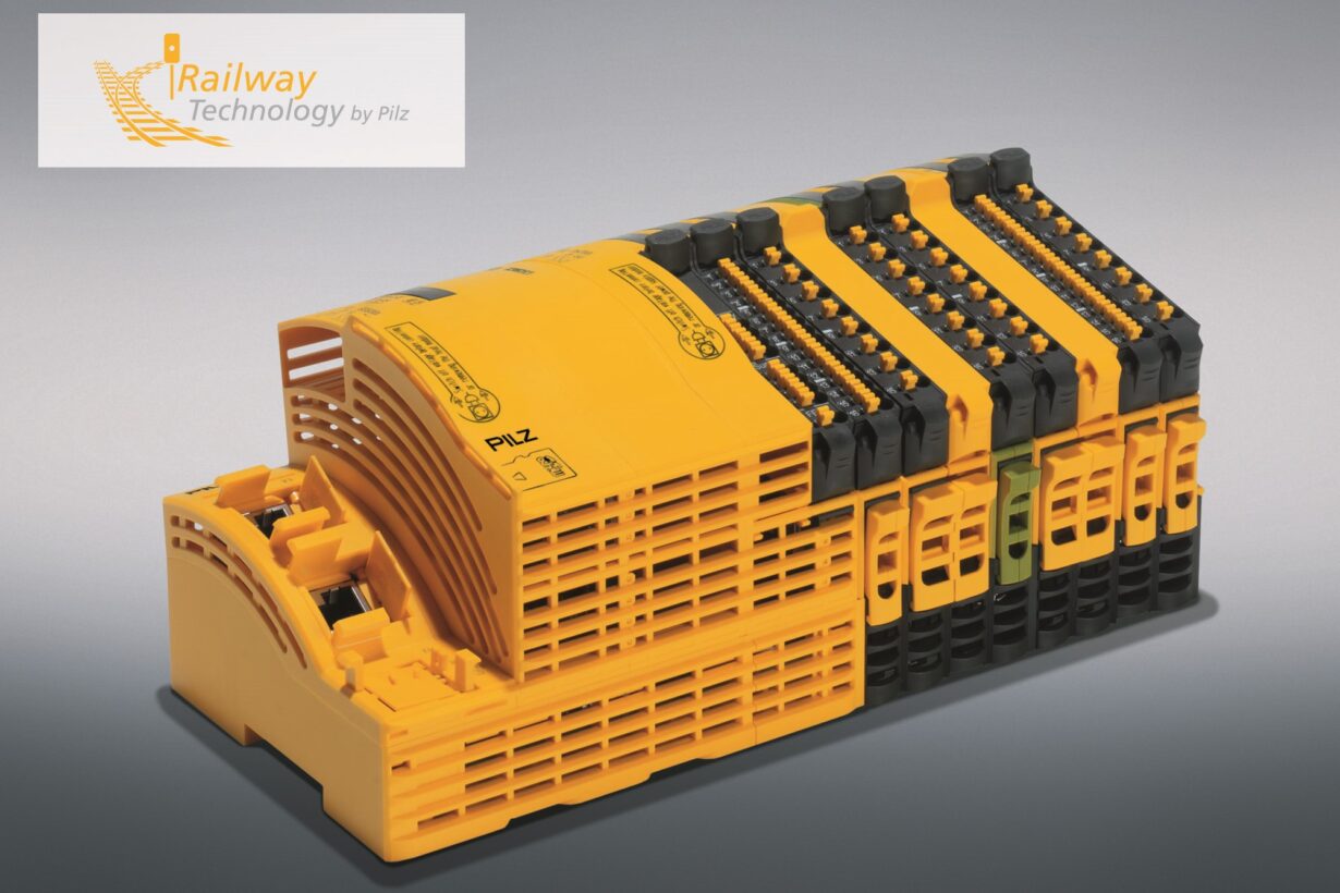 Pilz presenta PSSrail, el sistema modular de control ferroviario