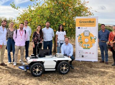 Greenbot, el robot agrícola, toma forma en la ETSIA