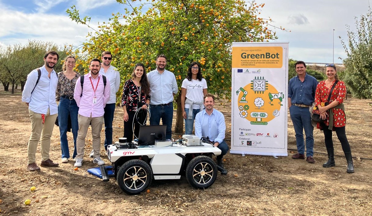 Greenbot, el robot agrícola, toma forma en la ETSIA