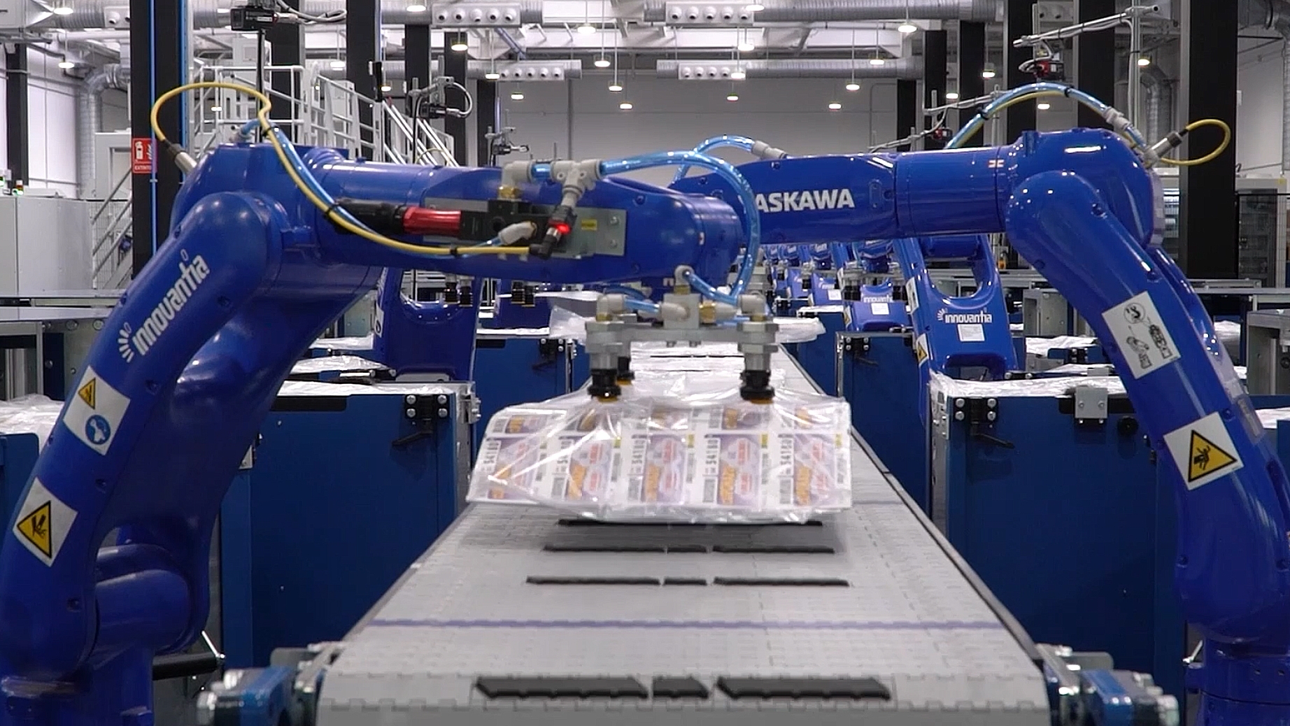 Innovantia® lleva 24 robots MOTOMAN de Yaskawa a la ONCE