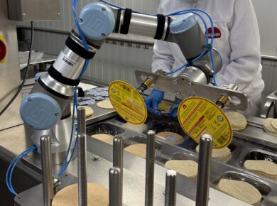 Nagual automatiza el envasado de tortillas de maíz con un robot colaborativo 1