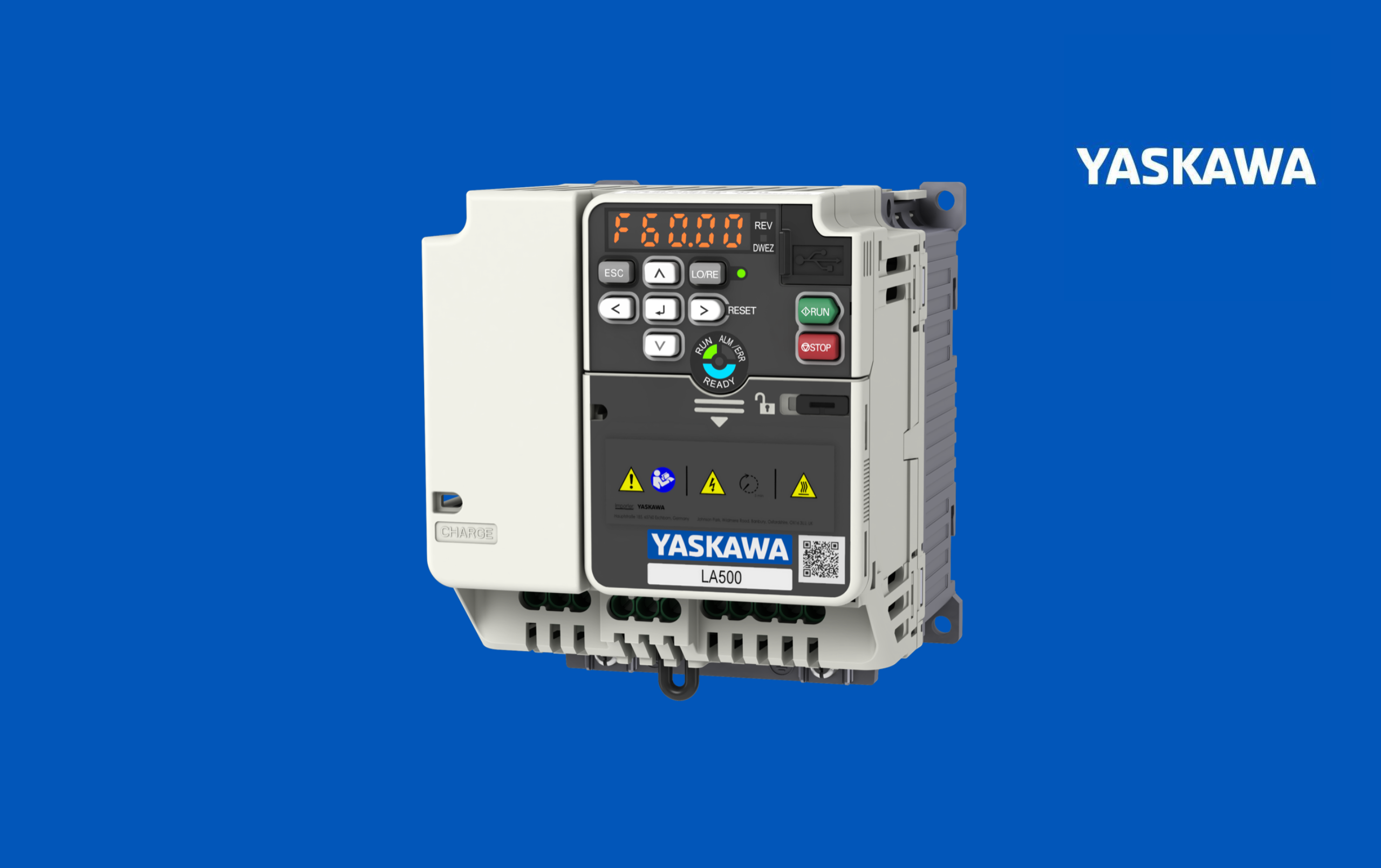 Yaskawa garantiza máxima seguridad en sus variadores LA500, LA700 y L1000A